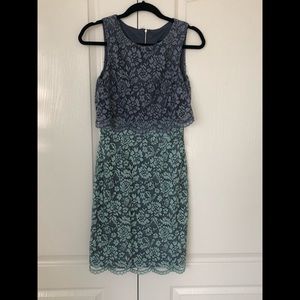 Blue & Teal Cocktail Dress